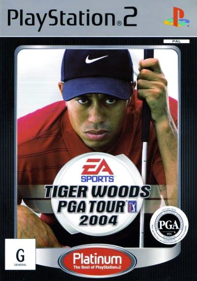 Electronic Arts Tiger Woods PGA Tour 2004 Platinum Refurbished PS2 Playstation 2 Game